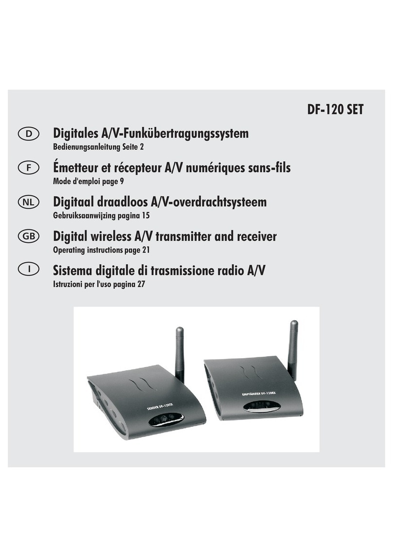 Indexa DF-120 operating instructions