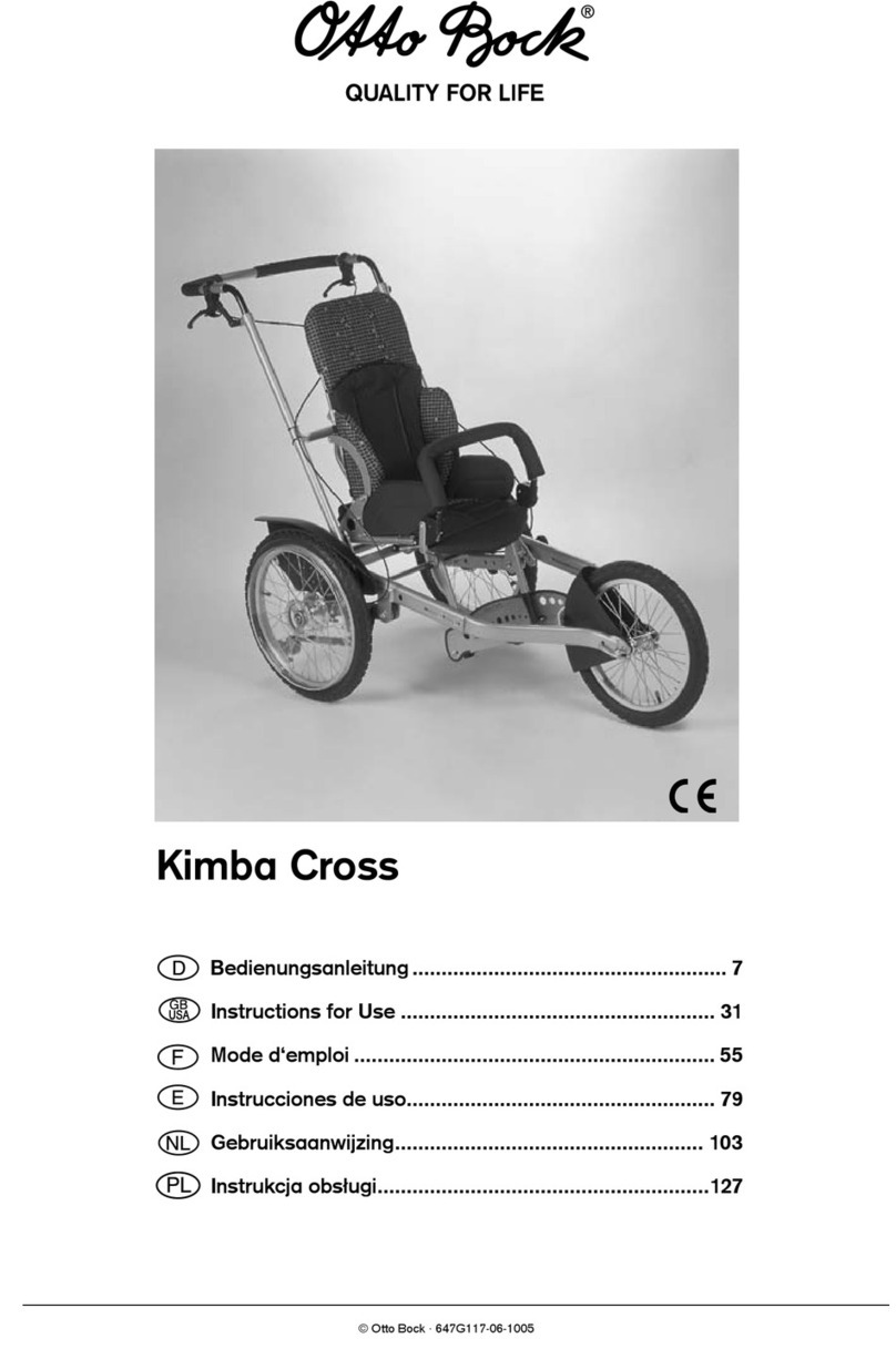 Otto Bock Kimba Cross Instructions for use