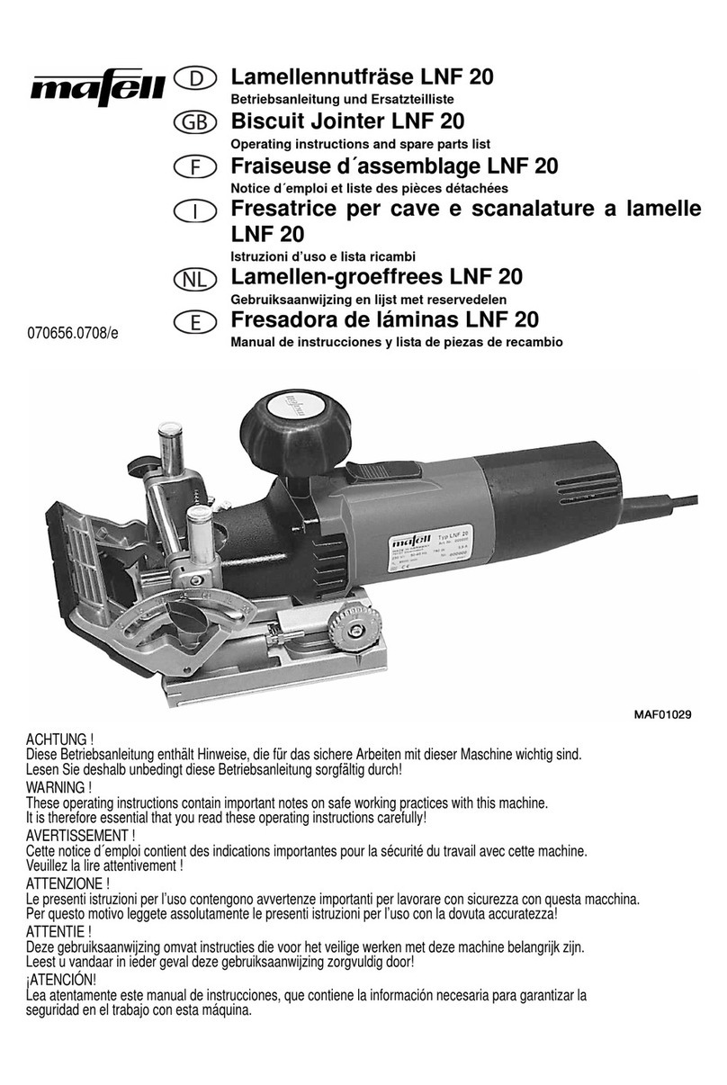 Mafell LNF 20 Guide