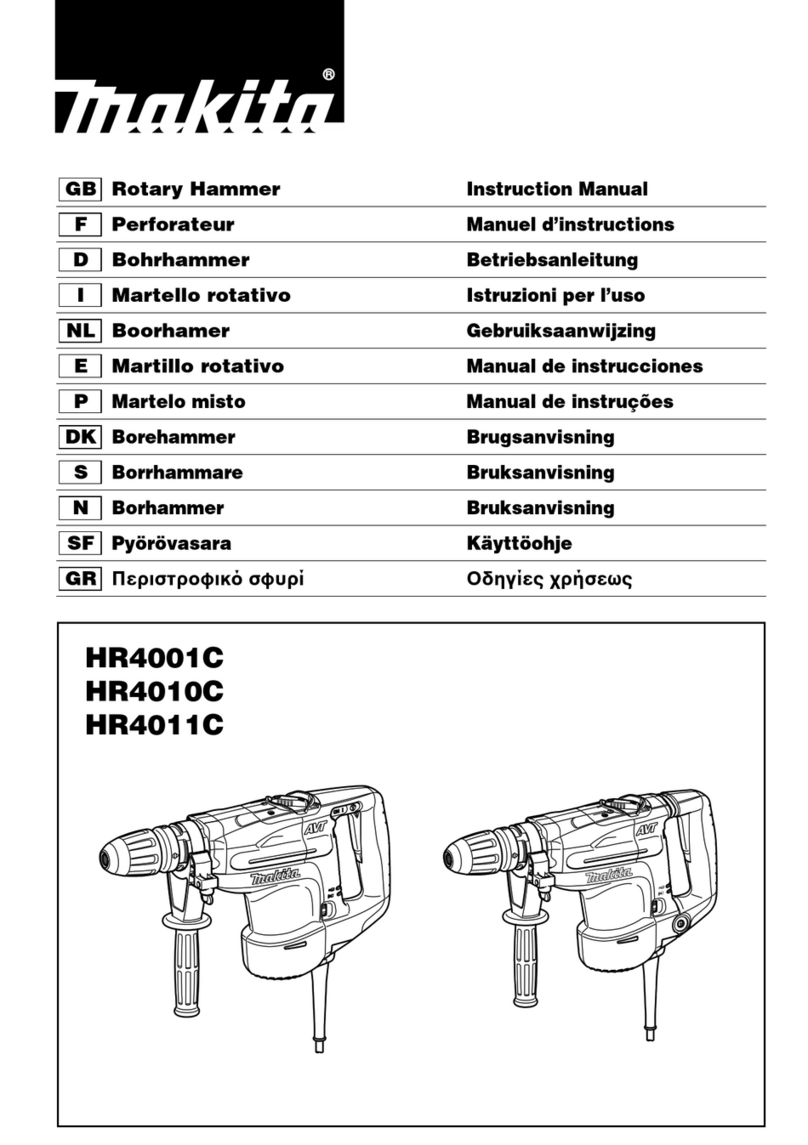 Makita HR4001C instruction manual