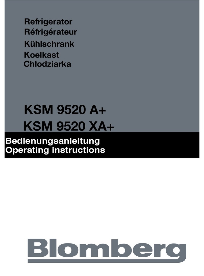 Blomberg KSM 9520 A+ operating instructions