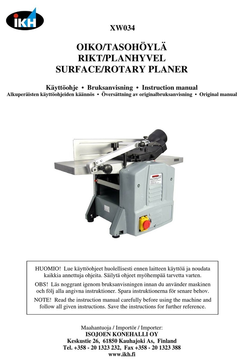 IKH XW034 User manual