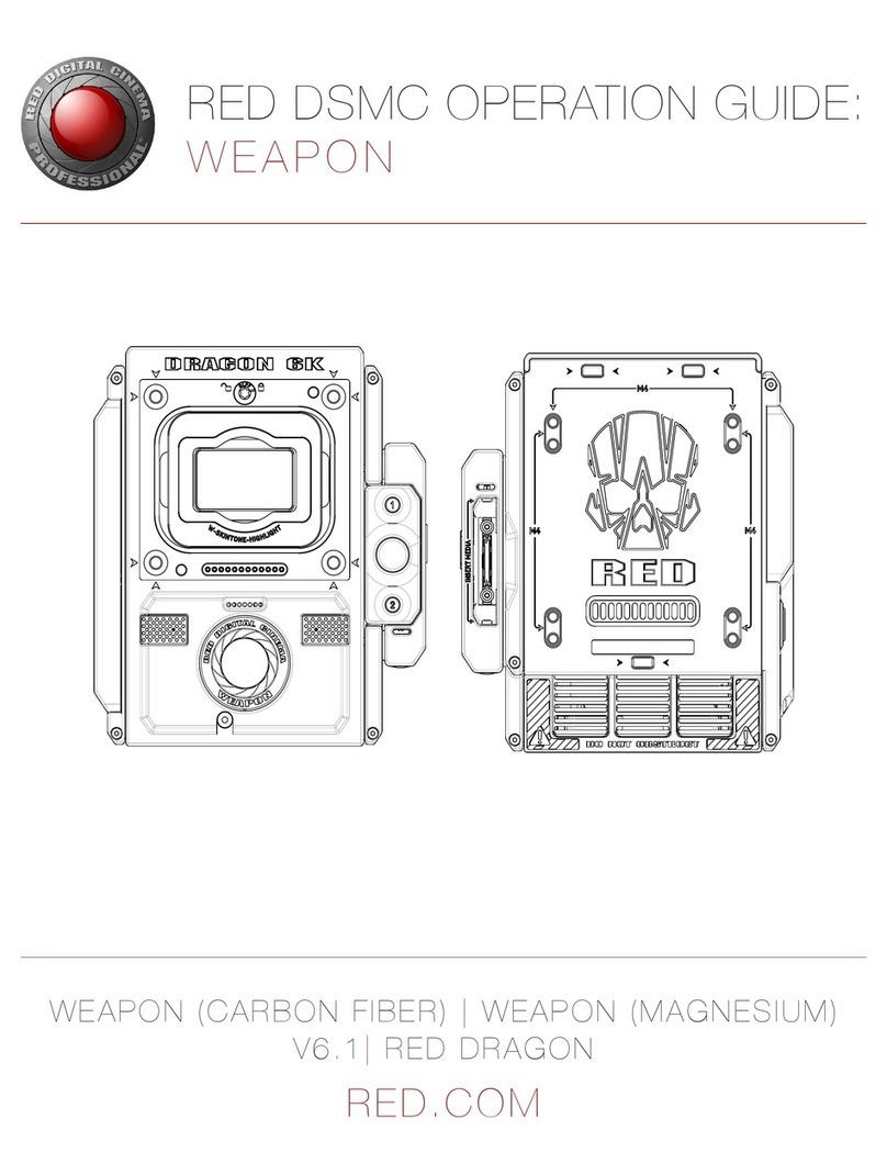 RED WEAPON 6K User manual
