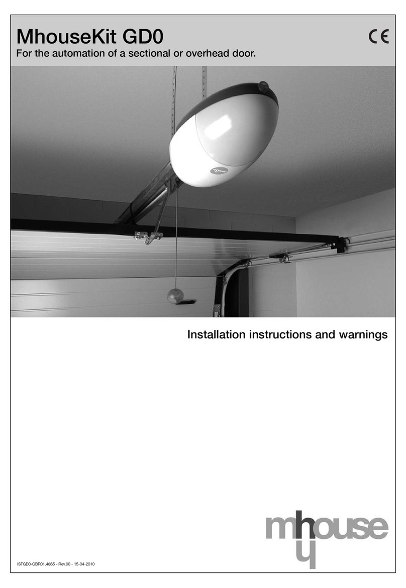 Mhouse GD0 installation instructions