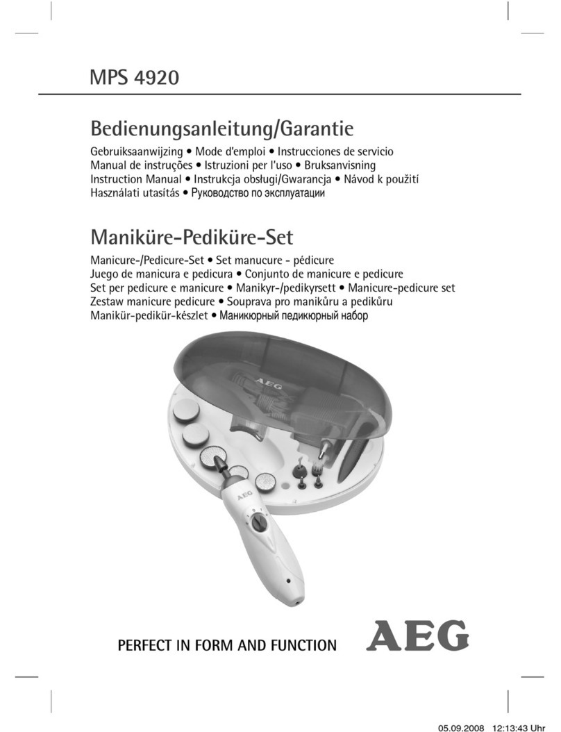 AEG MPS 4920 instruction manual AEG MPS 4920 instruction manual