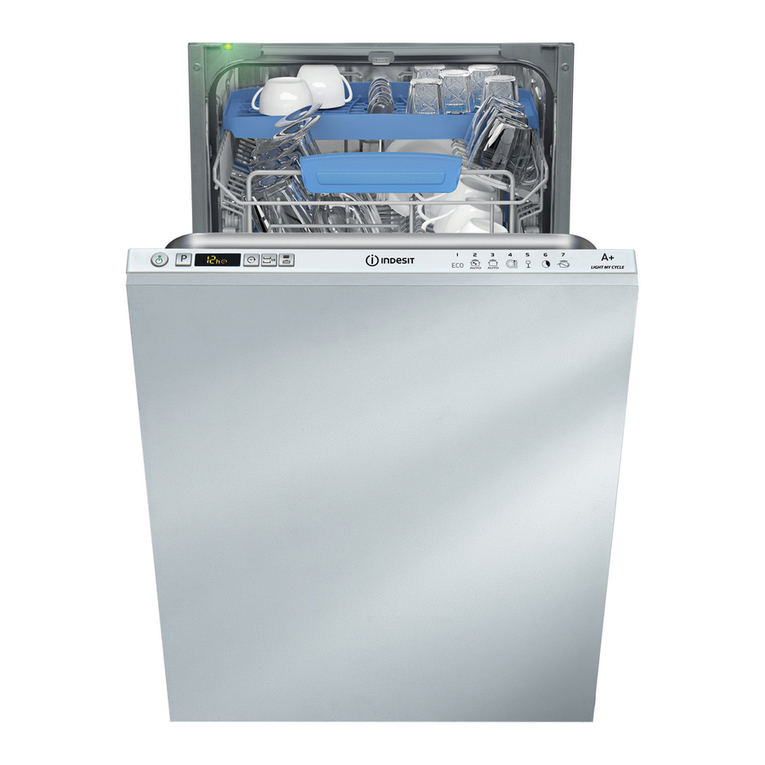 Indesit DISR 57M17 operating instructions