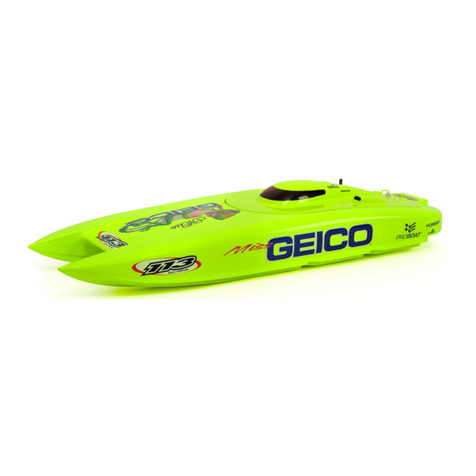 Pro Boat miss geico 24 User manual