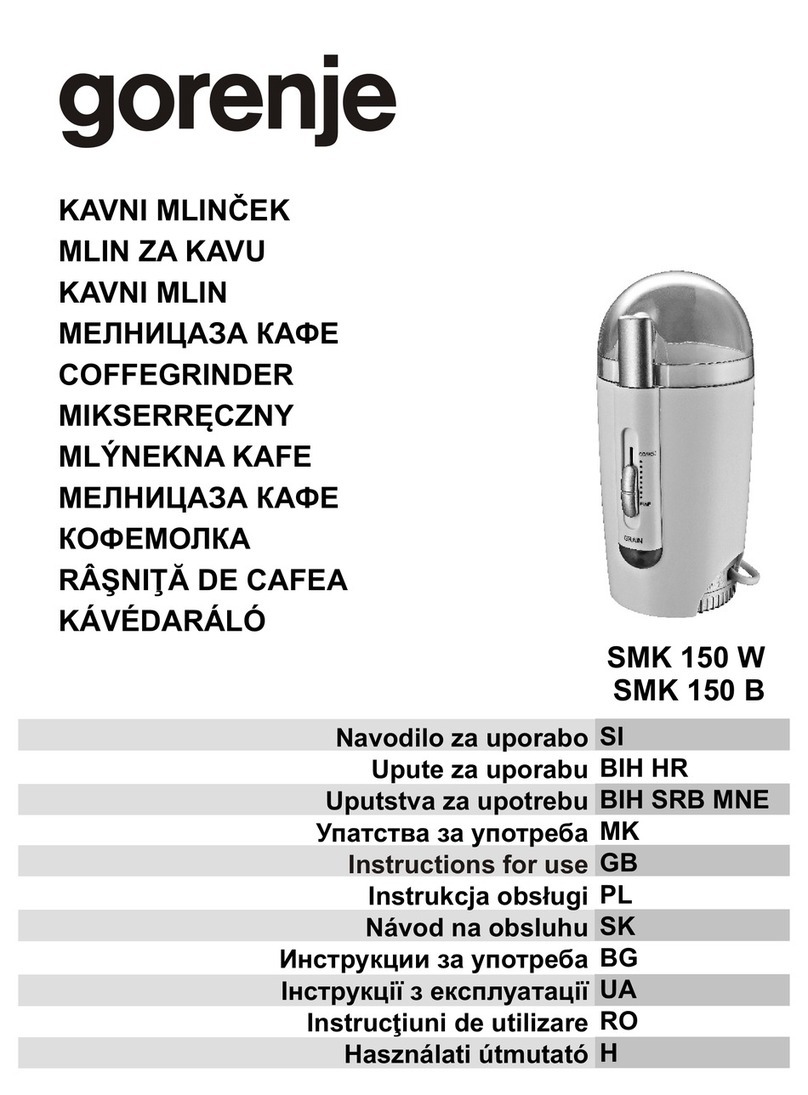 Gorenje SMK 150 W Instructions for use