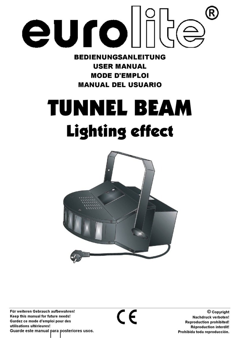 EuroLite TUNNEL BEAM user manual