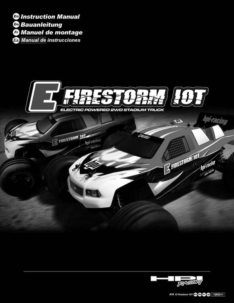 HPI Racing E Firestorm IOT User manual