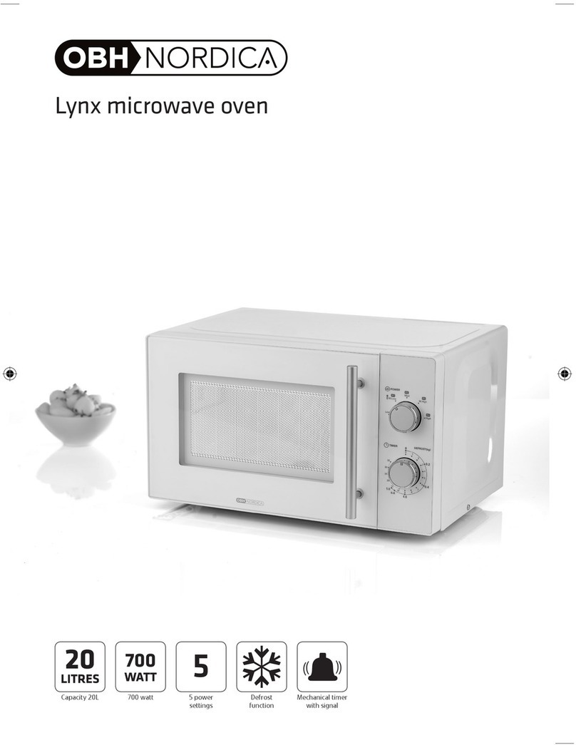 OBH Nordica Lynx instruction manual