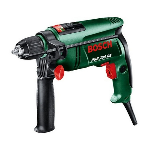 Bosch PSB 700 RE User manual