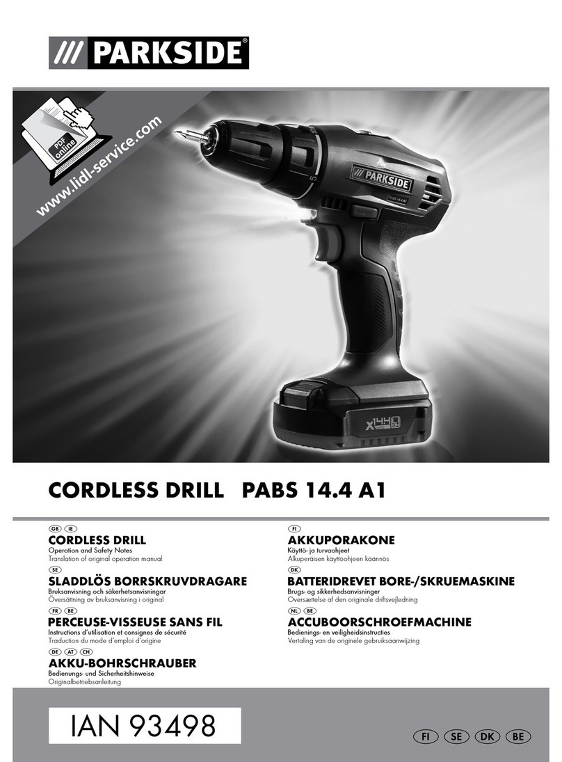 Parkside PABS 14.4 A1 User manual
