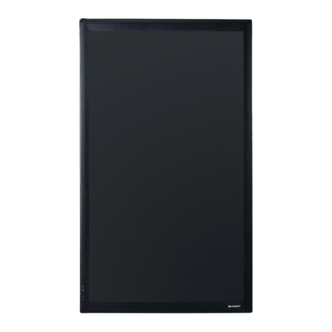 Sharp PN-G655RE User manual Sharp PN-G655RE User manual