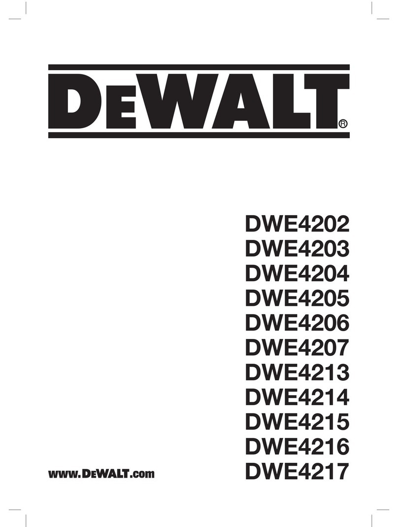 DeWalt DWE4202 manual