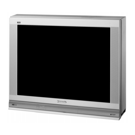 Panasonic CT32HX41E - 32" COLOR TV User manual
