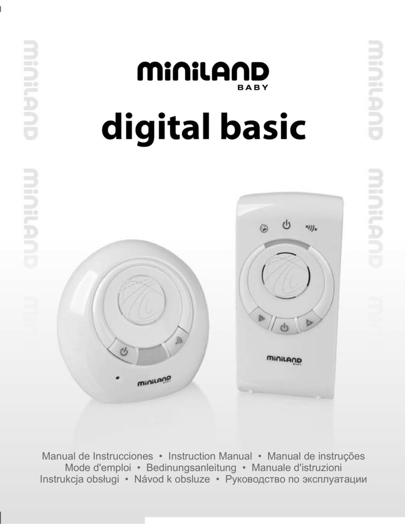 miniland baby digital basic User manual