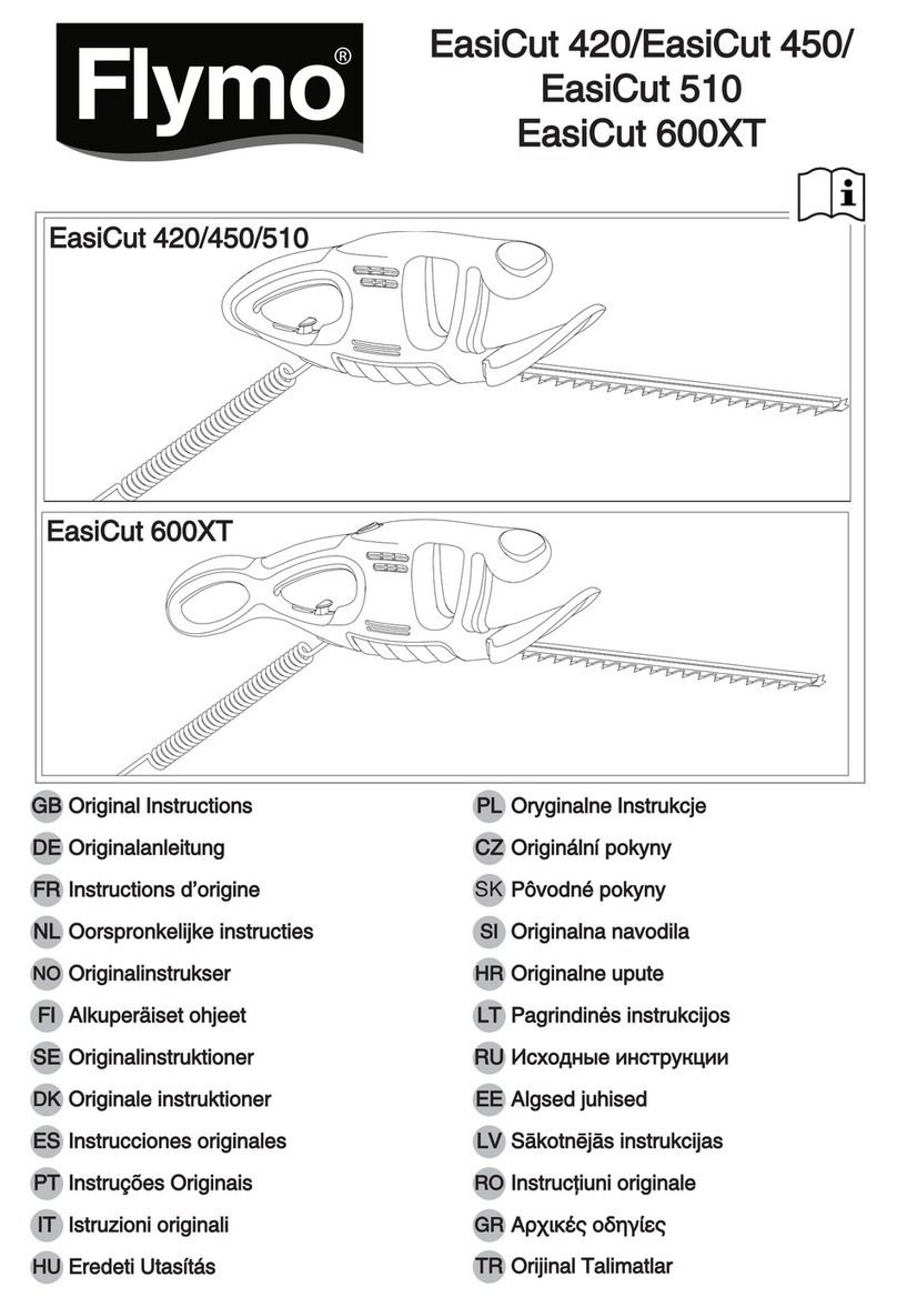 Flymo EASICUT 420 User manual