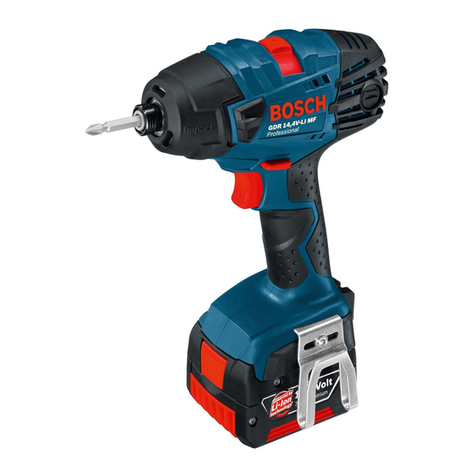 Bosch GDR Professional 14 User manual