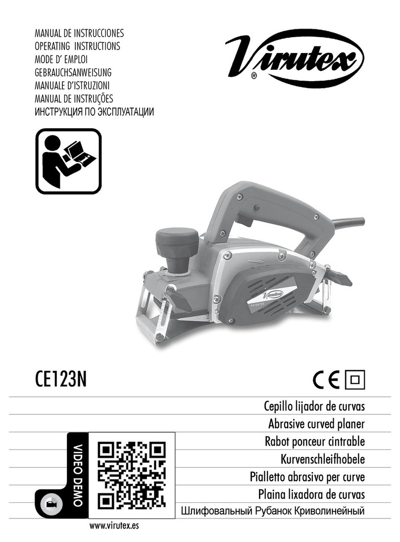 Virutex CE123N operating instructions