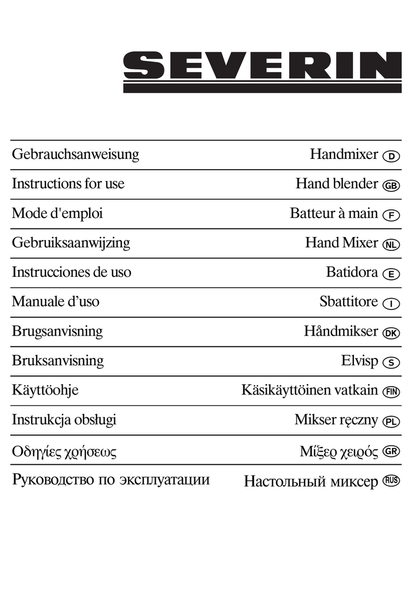 SEVERIN HM 3827 Instructions for use