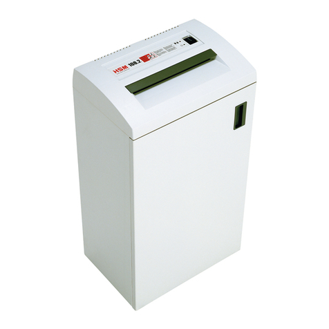 HSM Classic 108.2 User manual