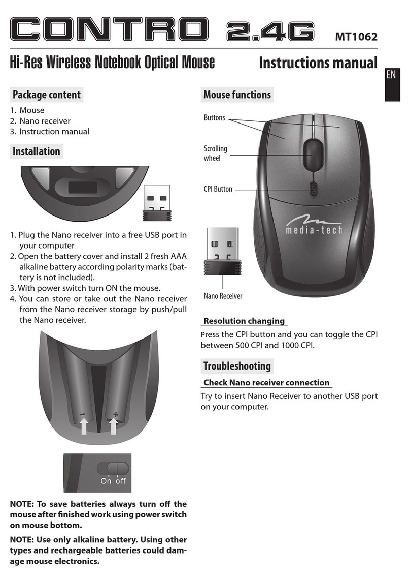 MediaTech MT1062 User manual