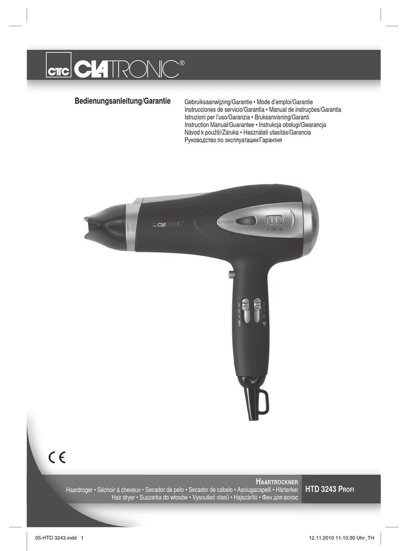 Clatronic HTD 3243 PROFI Technical specifications