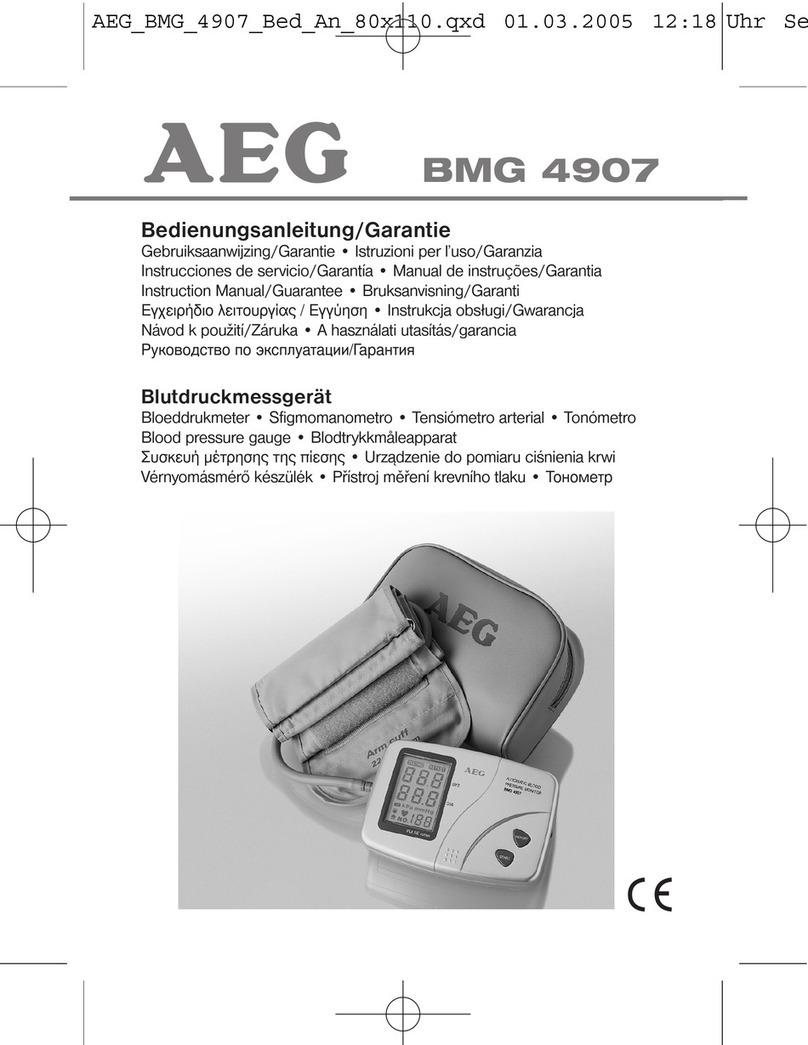 AEG BMG 4907 Technical specifications