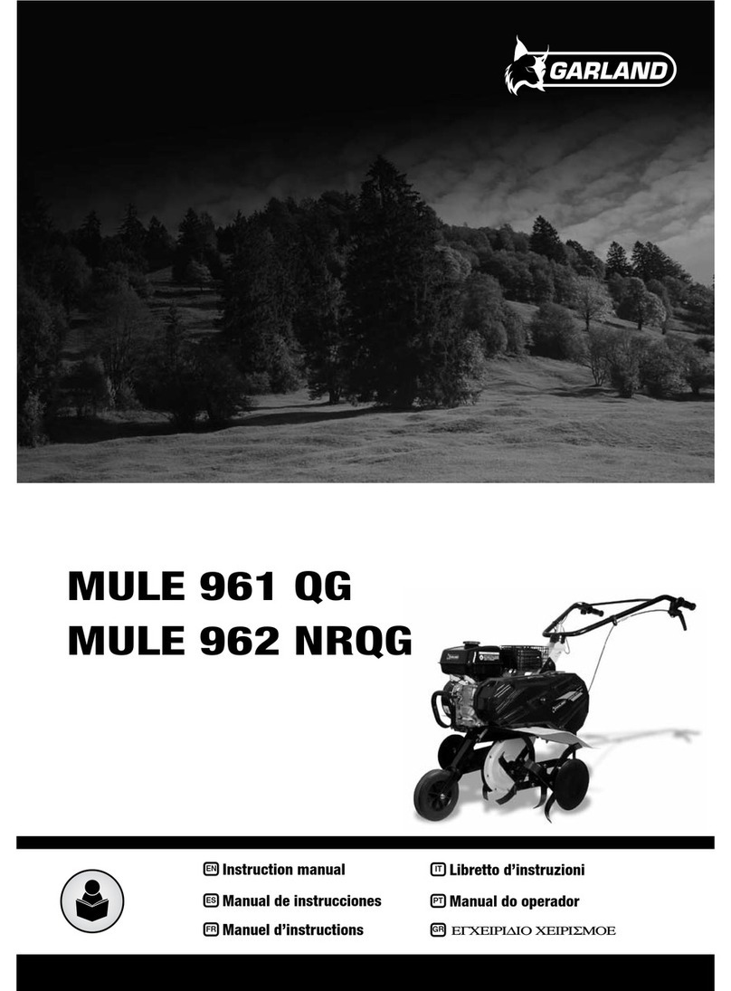 Garland MULE 961 QG instruction manual