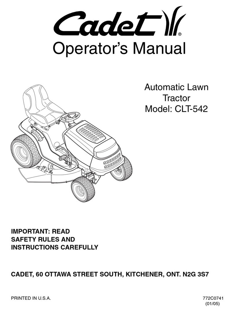 Cadet CLT-542 User manual