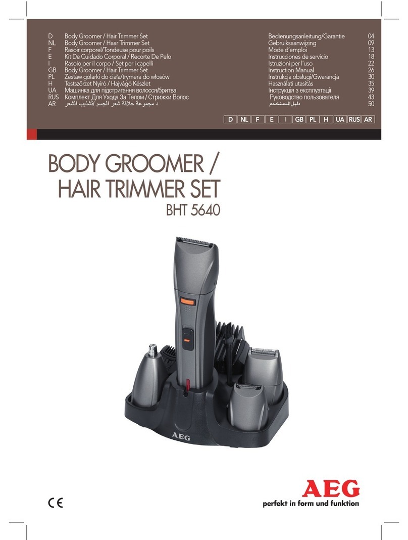 AEG BHT 5640 instruction manual
