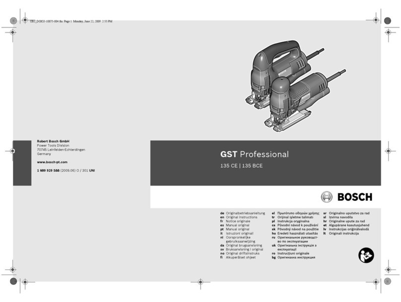 Bosch GST Professional 135 CE User manual