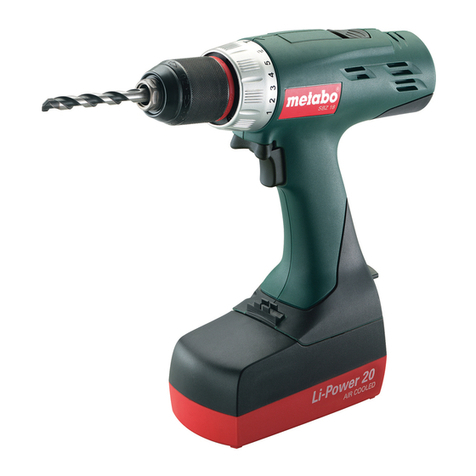 Metabo BSZ 9.6 User manual