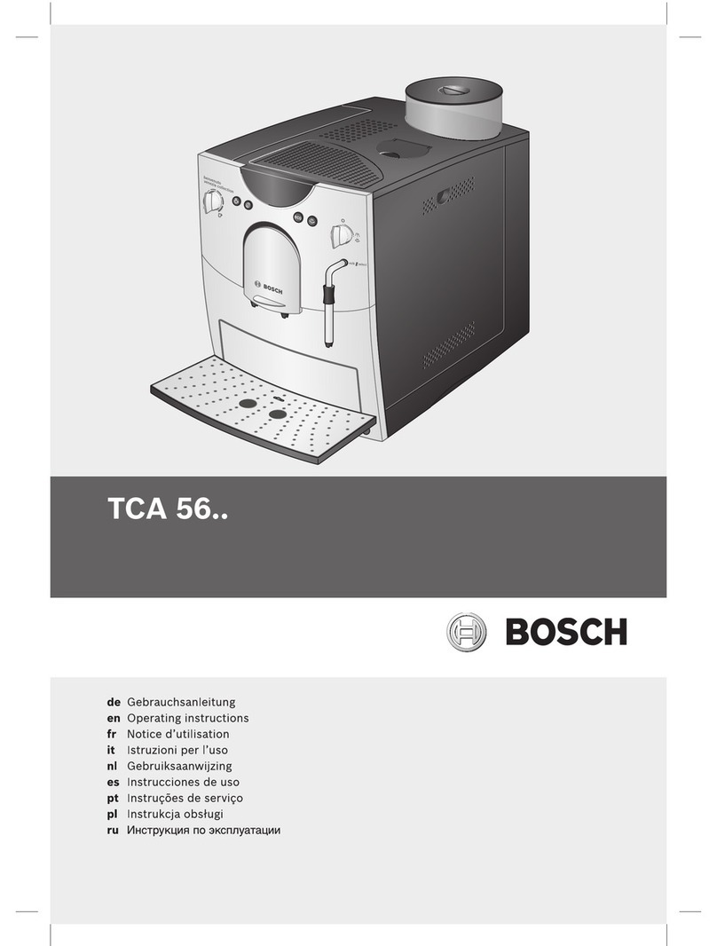 Bosch TCA 56 series User manual