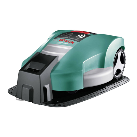 Bosch Indego User manual