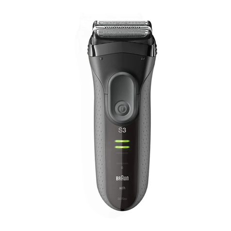 Braun 3090cc User manual