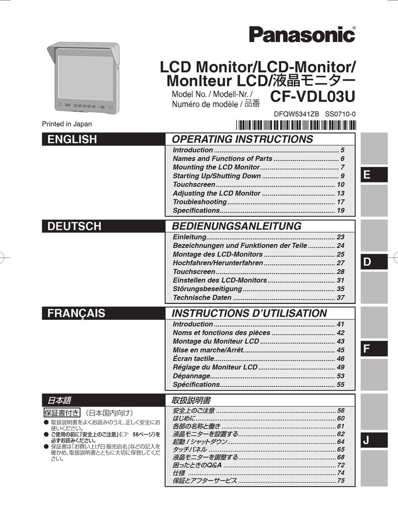 Panasonic CF-VDL03U User manual