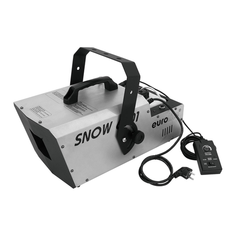 EuroLite Snow 6001 user manual