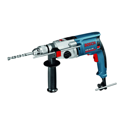 Bosch Professional GSB 20-2 RCE User manual