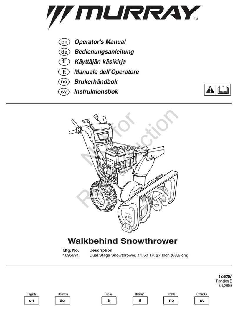 Murray 1695691 Operator's manual