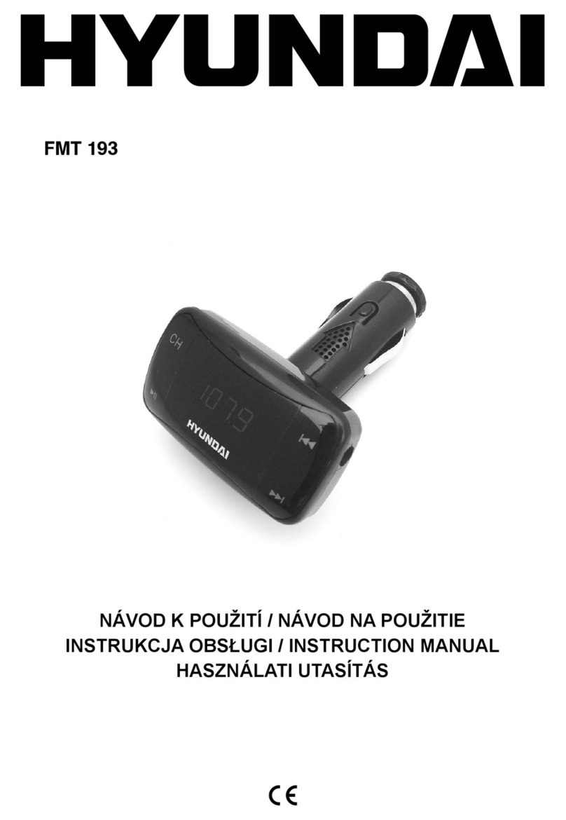 Hyundai FMT 193 instruction manual