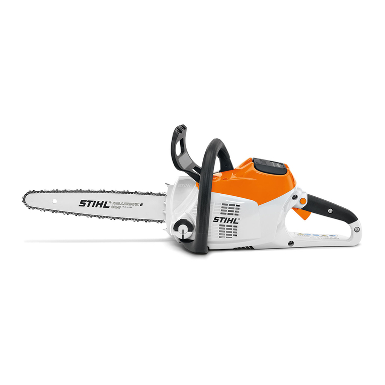 Stihl MSA 160 C User manual Stihl MSA 160 C User manual