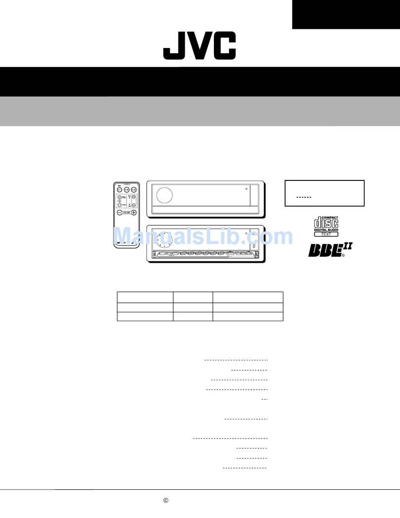 JVC KD-LX300 Service manual