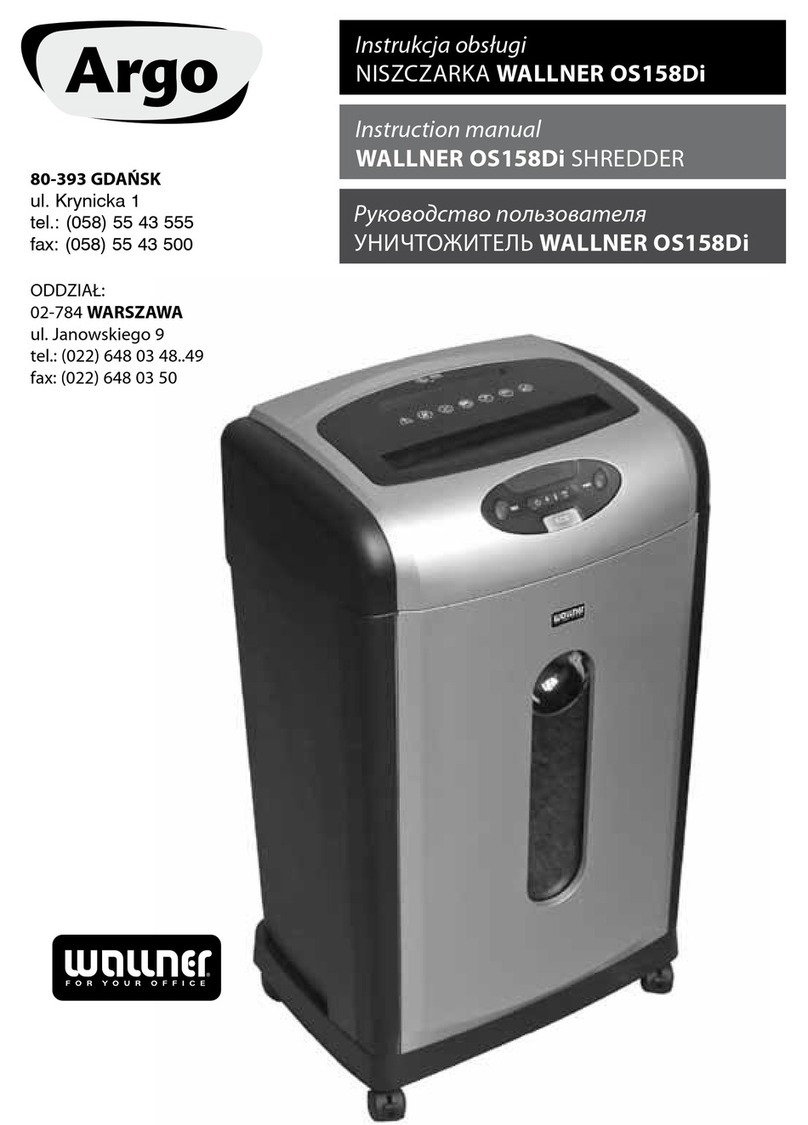 WALLNER OS158Di User manual