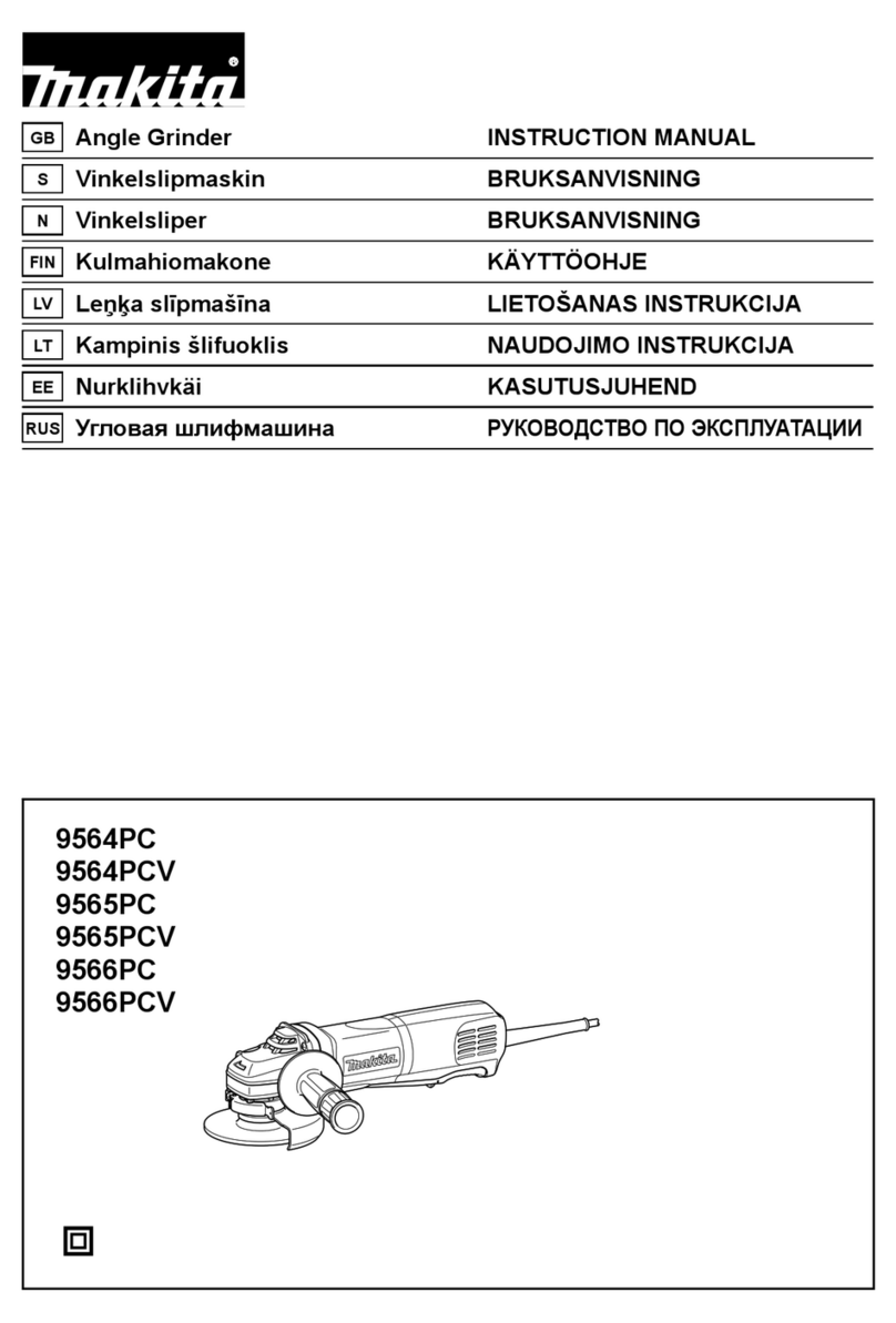 Makita 9564PC User manual Makita 9564PC User manual