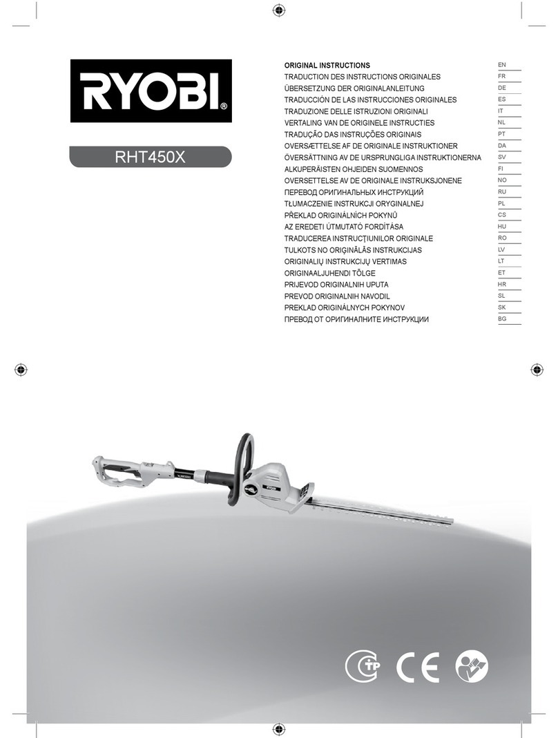 Ryobi RHT450X Original instructions