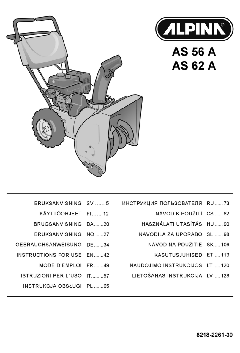 Alpina AS 56 AL Instructions for use