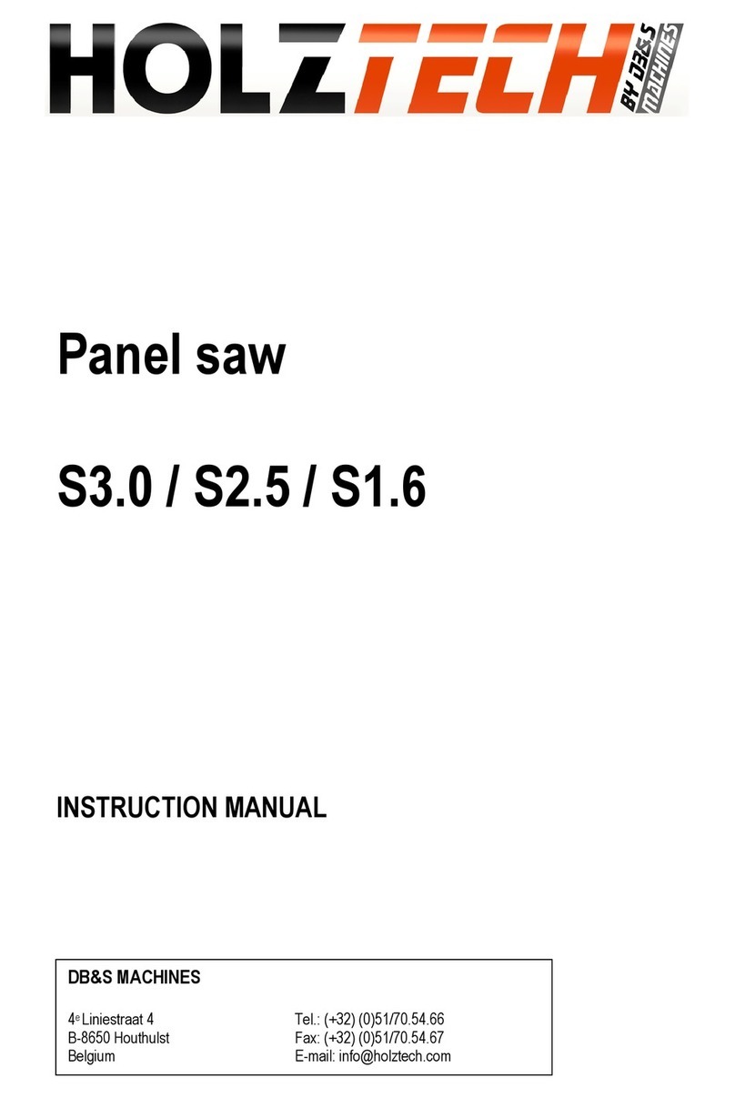 HOLZTECH S3.0 instruction manual