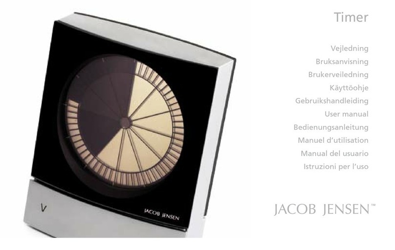 Jacob Jensen V user manual